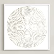 "surround me" - Art Print in earth by R studio - Framed