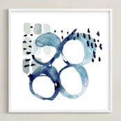 "Aquae" - Art Print in Pool by Kelly Ventura - Framed