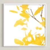 "Aspen Gold #3" - Art Print in Aspen Gold by Mike Sunu - Framed