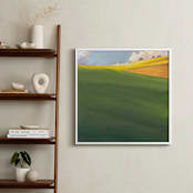 "September Hill" - Art Print in Rich Green by Stephanie Goos Johnson - In a Room