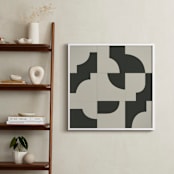 "Off The Grid 03" - Art Print in Vintage by Jennifer Morehead - In a Room