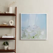 "Hydrangea Bouquet" - Art Print in Winter by Justine Elliott - In a Room