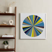 "Voyager" - Art Print in Indigo by Christina Flowers - In a Room