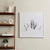 "Deep in snow" - Art Print in Snow white by Johanna Phillips Huuva - In a Room