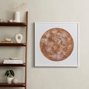 "Copper Moon" - Art Print in Copper by Emily Magone - In a Room