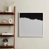 "The Plunge (right)" - Art Print in stark white by Amanda Phelps - In a Room