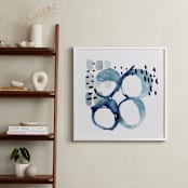 "Aquae" - Art Print in Pool by Kelly Ventura - In a Room