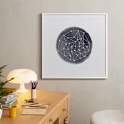 "Constellation" - Art Print in Midnight by Annie Clark - In a Room