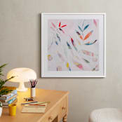 "Secret Heart" - Art Print in Rose by Kate Capone - In a Room