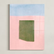 "Playground II" - Art Print in Blush by Kamala Nahas - Modern Frameless