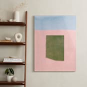 "Playground II" - Art Print in Blush by Kamala Nahas - In a Room