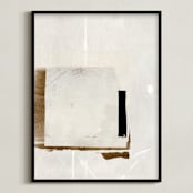 "You Should Know II" - Art Print in Sable by Jennifer Daily - Framed