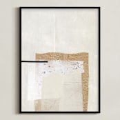 "You Should Know I" - Art Print in Sable by Jennifer Daily - Framed