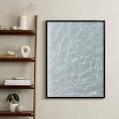 "Wave Patterns" - Art Print in Tide by Tommy Kwak - In a Room