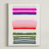 "You Are Beautiful" - Art Print in CANDY by HAPI ART - Framed Canvas