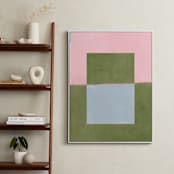 "Playground I" - Art Print in Moss by Kamala Nahas - In a Room