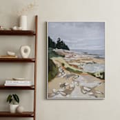 "Schoodic I" - Art Print in Grey by Jess Franks - In a Room