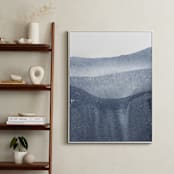 "Sacred Beginning No. 2" - Art Print in Indigo by Julia Contacessi - In a Room