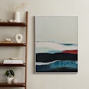 "The Chiton" - Art Print in Greenish Blue by Caryn Owen - In a Room