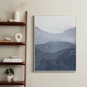 "Sacred Beginning No. 1" - Art Print in Indigo by Julia Contacessi - In a Room