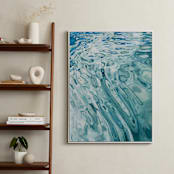 "Slip" - Art Print in Marine Blue by Kelly Johnston - In a Room