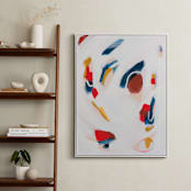 "Backpackers" - Art Print in Red by Mary Gaspar - In a Room