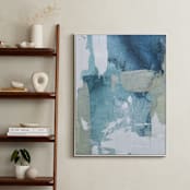 "Sea Glass No. 1" - Art Print in Sea by Julia Contacessi - In a Room