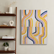 "dawnlight" - Art Print in Sunny by Lise Gulassa - In a Room