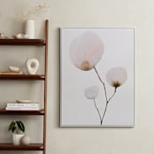 "Mokuren03" - Art Print in Pale Pink by jinseikou - In a Room
