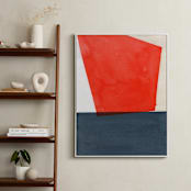 "Dippin In" - Art Print in White by Celeste Duffy - In a Room