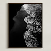 "Swell 2" - Art Print in Black and White by LindseyErin - Framed