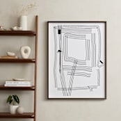 "Path of Life" - Art Print in Blackest Ink by Kisco Print Shop - In a Room
