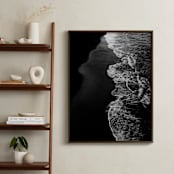"Swell 2" - Art Print in Black and White by LindseyErin - In a Room