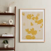 "Botanica 1" - Art Print in Amber by Kamala Nahas - In a Room