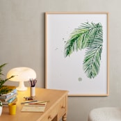 "Summer Palms" - Art Print in Palm Tree by Kelsey McNatt - In a Room