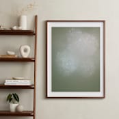 "Hazed Florals 2" - Art Print in Moss by Baumbirdy - In a Room