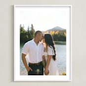 "The Big Picture: Valentine's Framed Photo" - Framed Photo in White by Minted - Framed