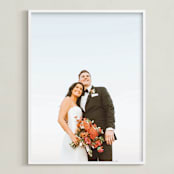 "The Big Picture: Valentine's Framed Photo" - Framed Photo in White by Minted - Framed