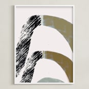 "Landscape" - Art Print in Tunquen by Bethania Lima - Framed