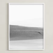 "Forecast" - Art Print in Black & White by Ashleigh Ninos - Framed