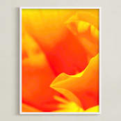 "Pattern in red" - Art Print in Hues of red by NSMARK - Framed