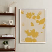 "Botanica 1" - Art Print in Amber by Kamala Nahas - In a Room