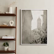 "Quartiere" - Art Print in Cotton Seed by Tania Medeiros - In a Room
