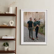 "The Big Picture: Father's Day Framed Photo" - Framed Photo in White by Minted - In a Room