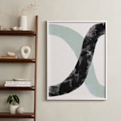 "Alternatives" - Art Print in Classic Mint by Bethania Lima - In a Room