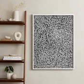 "10,000 Grains" - Art Print in Charcoal by Bryn Wears-Fitipaldi - In a Room
