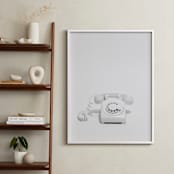 "Telephone" - Art Print in Pearl by Cristiane - In a Room