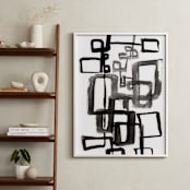 "Alternative Paths" - Art Print in Extreme Black by Bethania Lima - In a Room