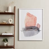 "Cloud Nine" - Art Print in Dusty peach by Svitlana Martynjuk - In a Room