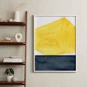 "Rising Sun" - Art Print in White by Celeste Duffy - In a Room
